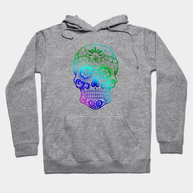 Elegant Skull Hoodie by Njuguman